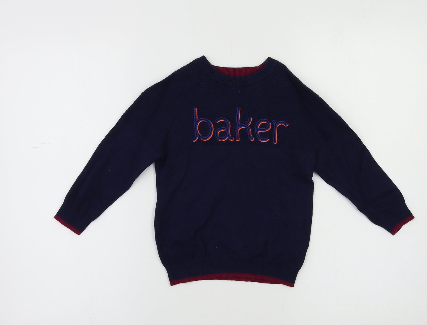 Ted Baker Boys Blue   Pullover Jumper Size 3-4 Years