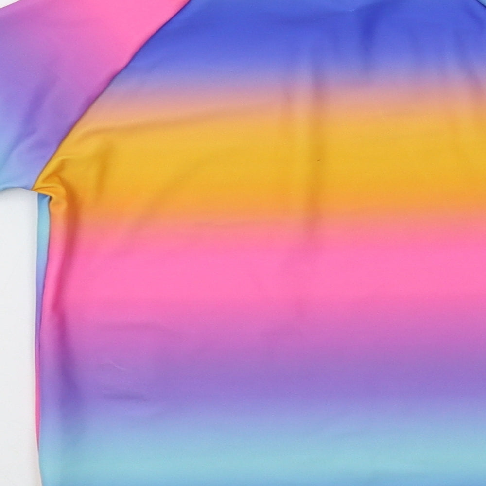 NEXT Girls Multicoloured Batik  Basic T-Shirt Size 9 Years