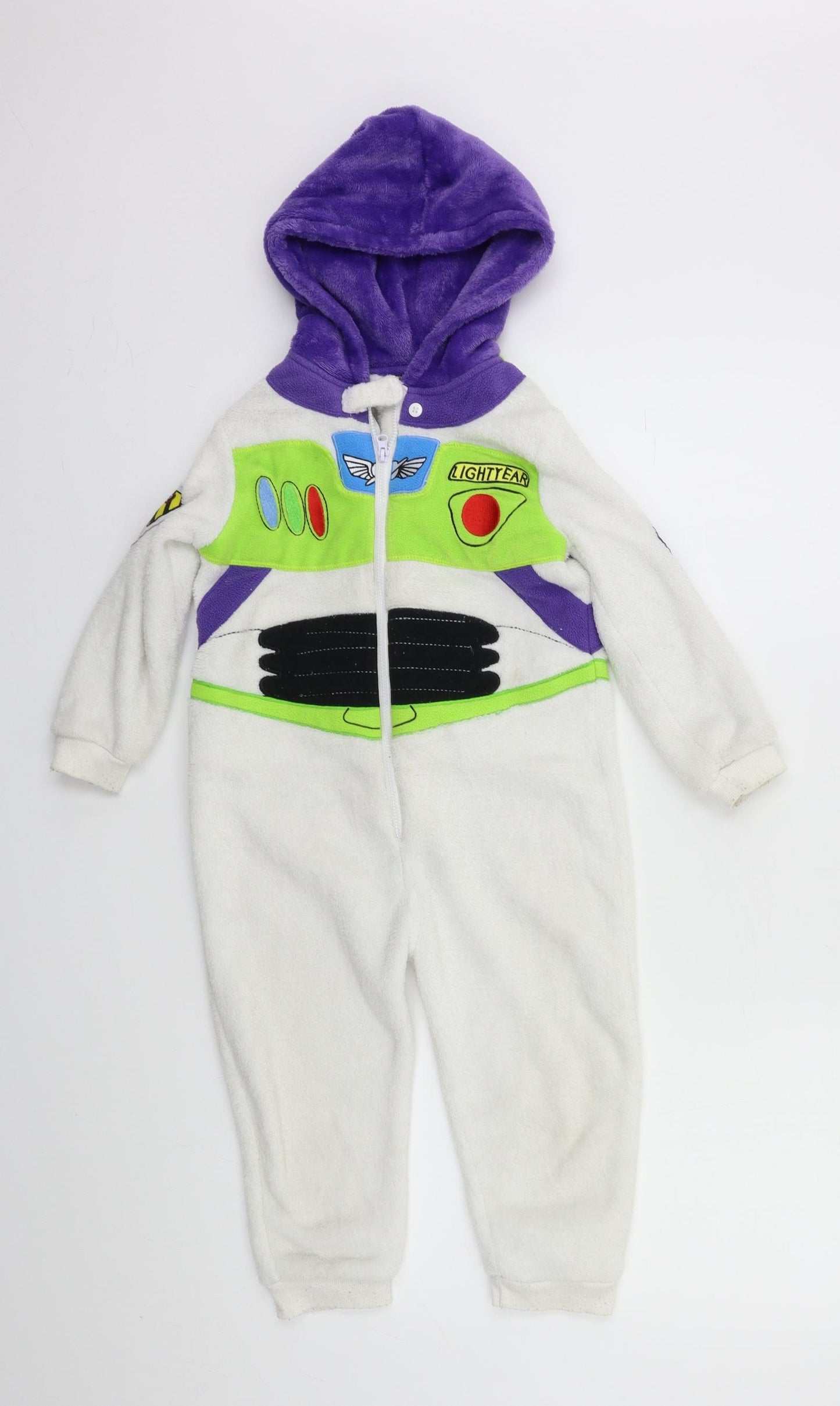 Primark Boys White    Bodysuit Size 4-5 Years  - Toy Story Onesie