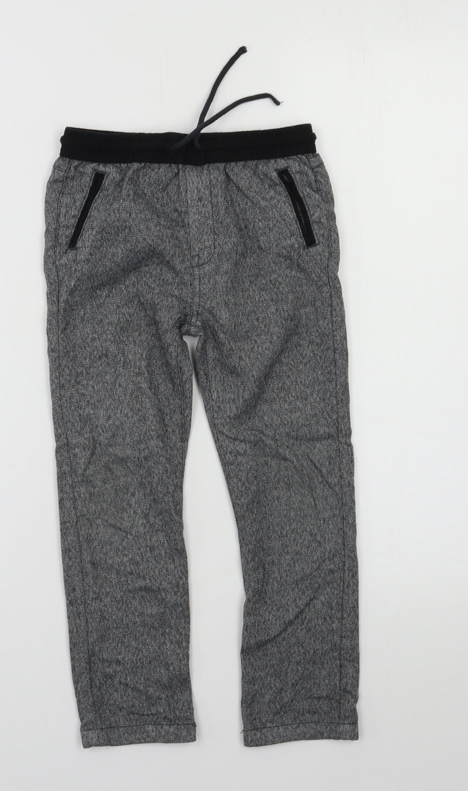 Preworn Boys Grey   Jogger Trousers Size 4 Years