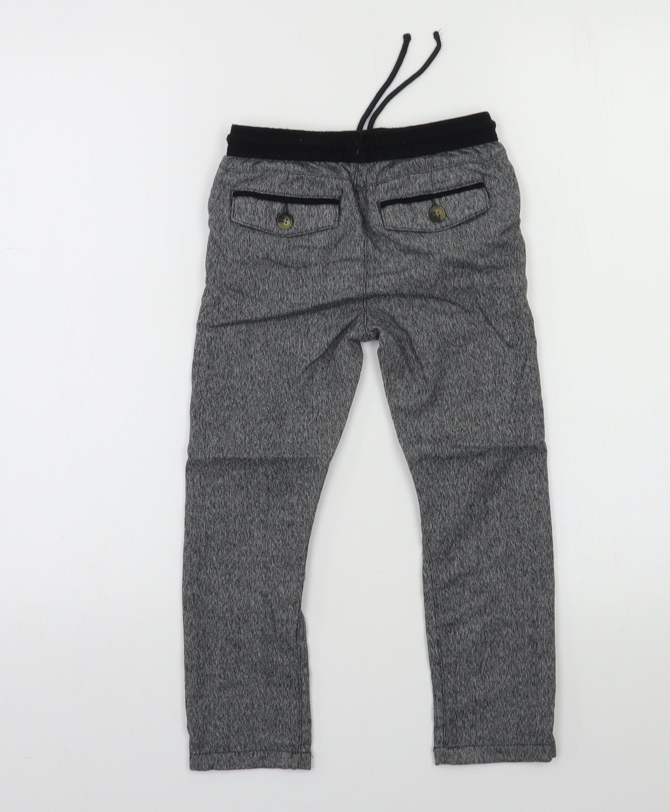 Preworn Boys Grey   Jogger Trousers Size 4 Years