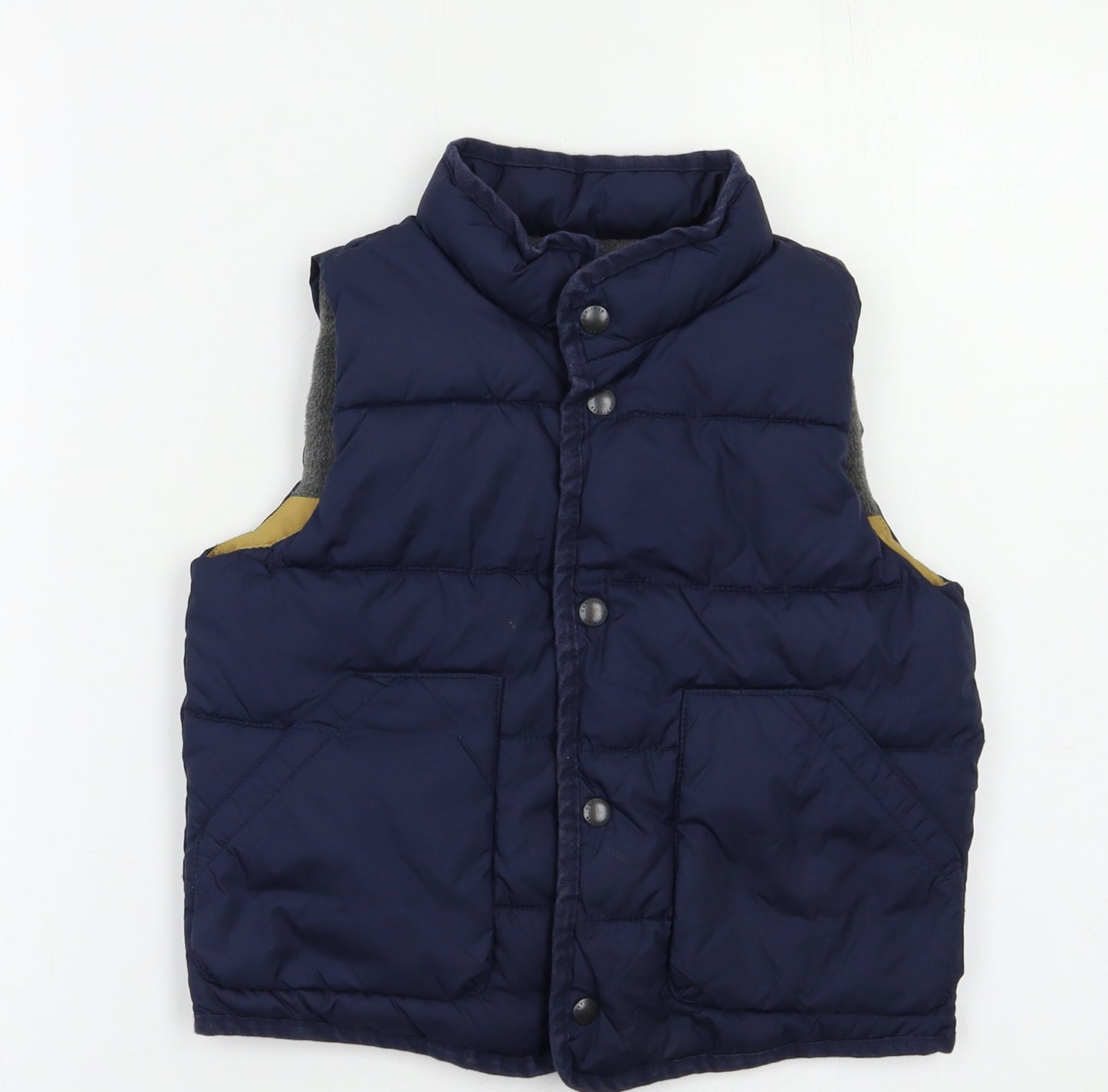 Gap Boys Blue   Gilet Waistcoat Size 4 Years