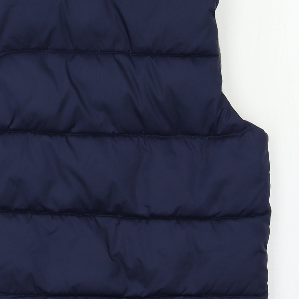 Gap Boys Blue   Gilet Waistcoat Size 4 Years