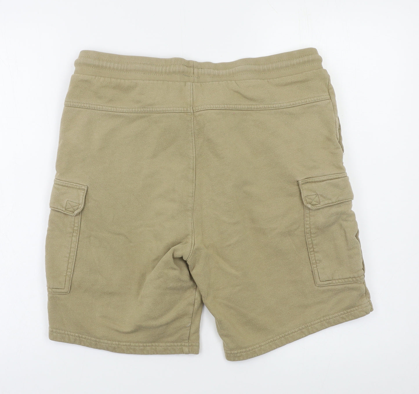 TU Mens Beige   Cargo Shorts Size M