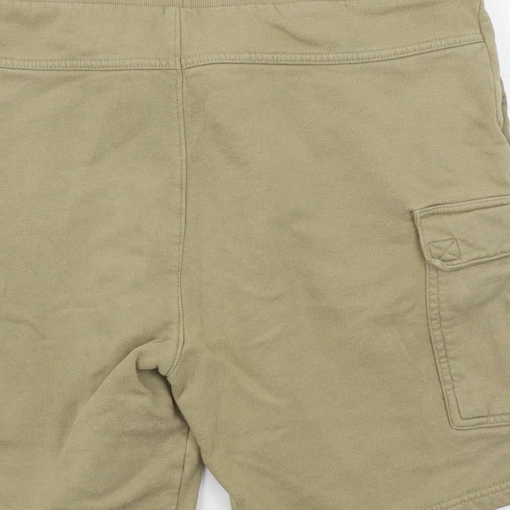 TU Mens Beige   Cargo Shorts Size M