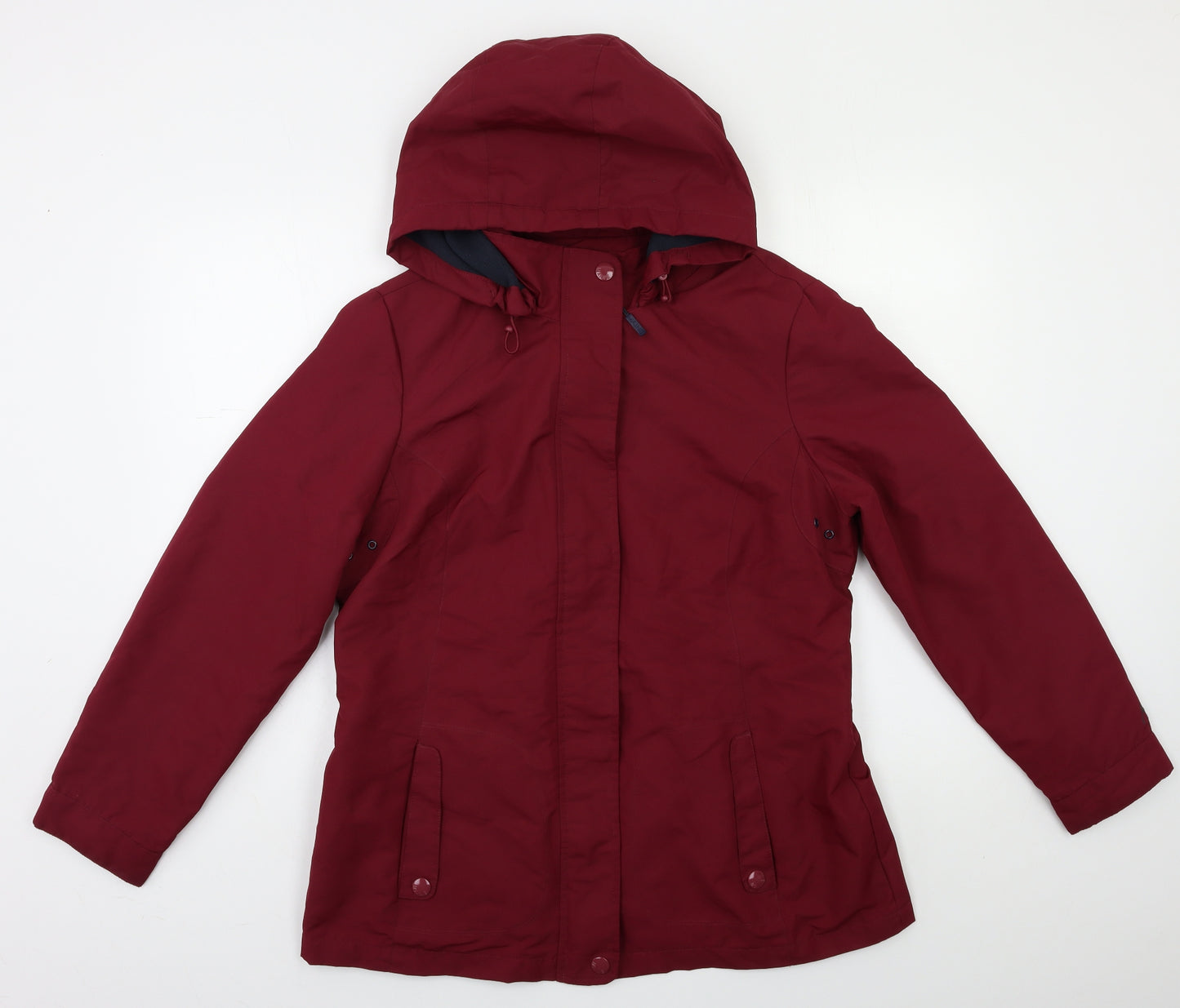 Debenhams Womens Red   Rain Coat Coat Size 14