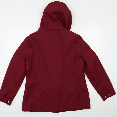 Debenhams Womens Red   Rain Coat Coat Size 14