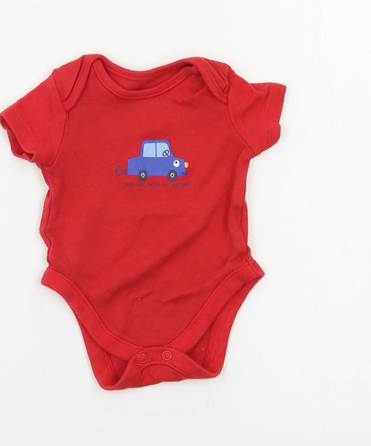 Pep&Co Baby Red   Romper One-Piece Size 0-3 Months