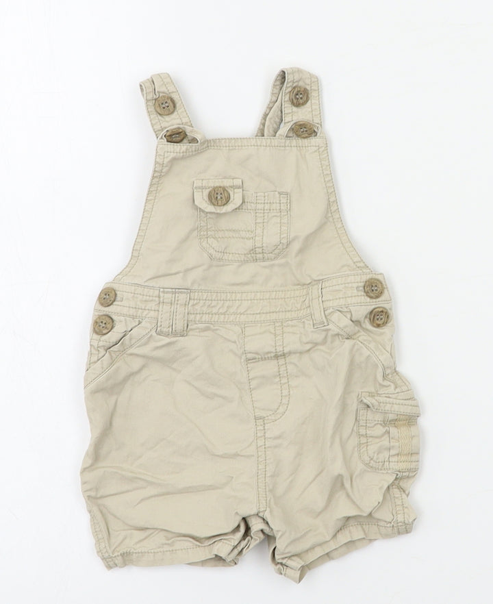 Preworn Baby Beige   Cargo Trousers Size 0-3 Months