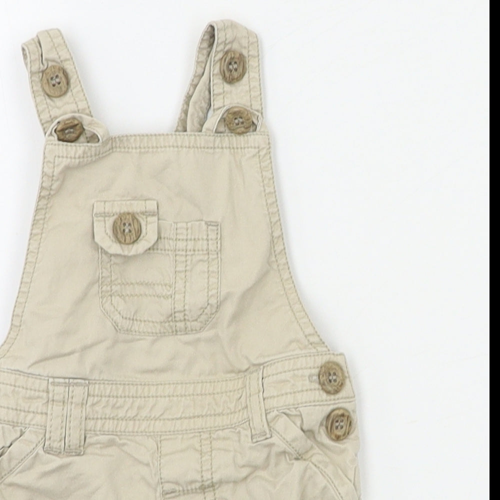 Preworn Baby Beige   Cargo Trousers Size 0-3 Months