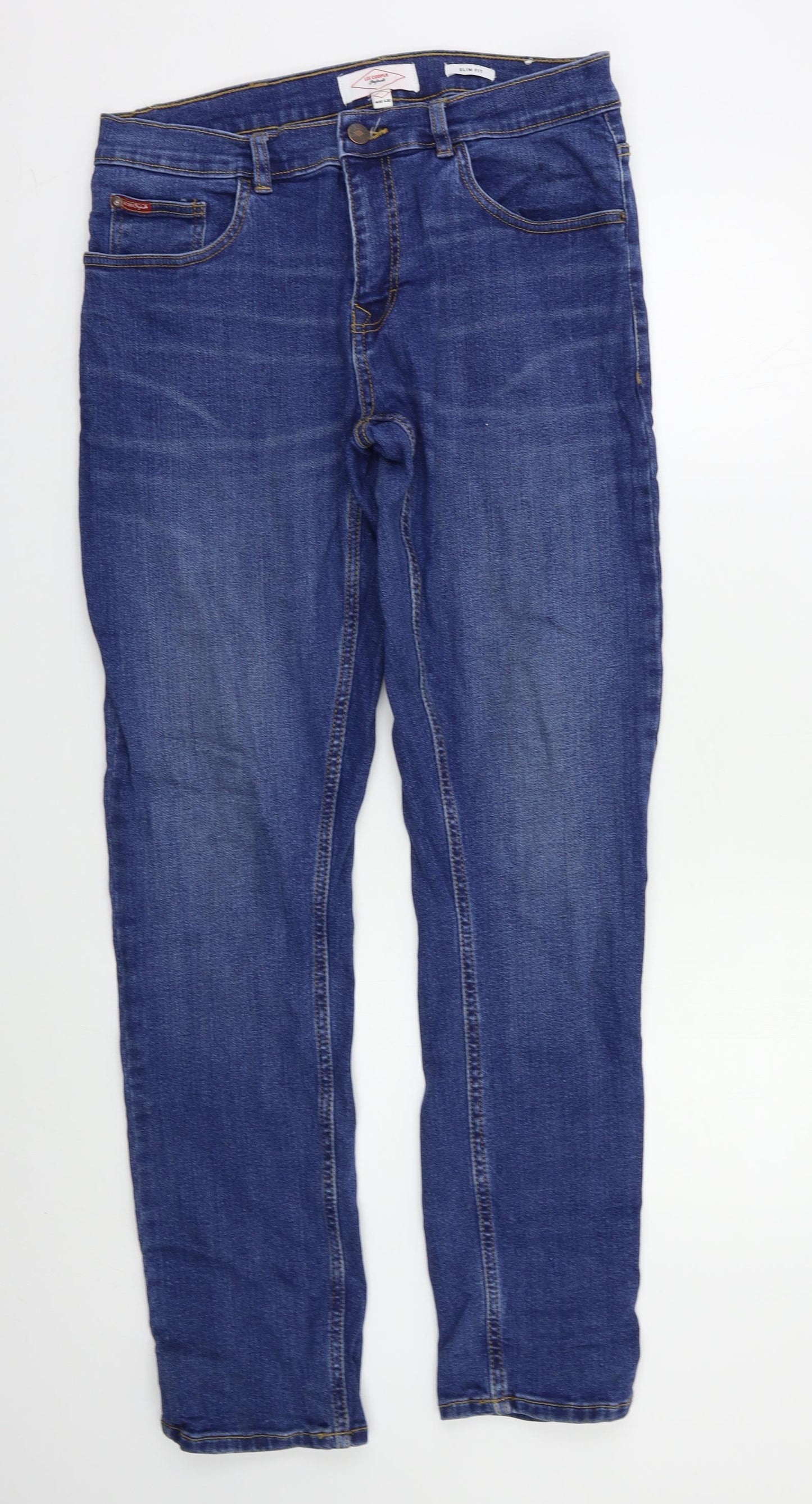 Lee Cooper  Mens Blue  Denim Skinny Jeans Size 32 L32 in