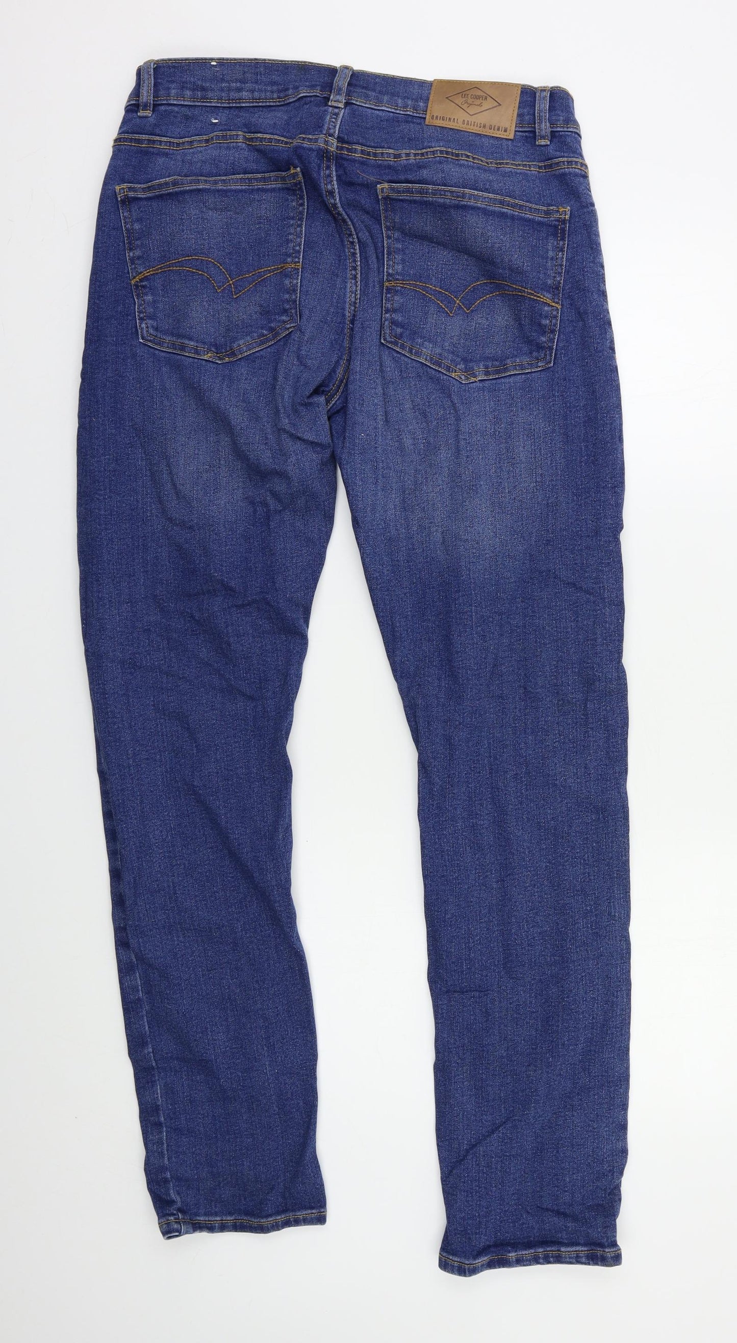 Lee Cooper  Mens Blue  Denim Skinny Jeans Size 32 L32 in
