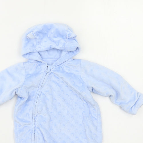 George Baby Blue   Babygrow One-Piece Size 0-3 Months