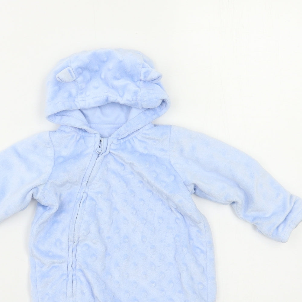 George Baby Blue   Babygrow One-Piece Size 0-3 Months
