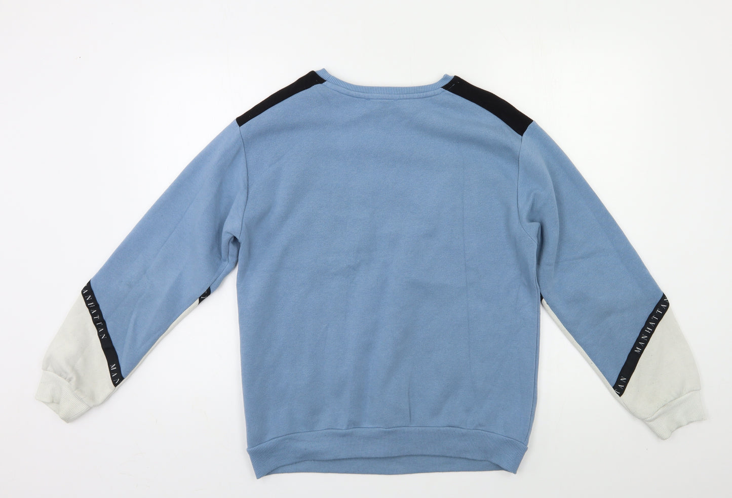 New Look Boys Blue   Pullover Sweatshirt Size 12 Years