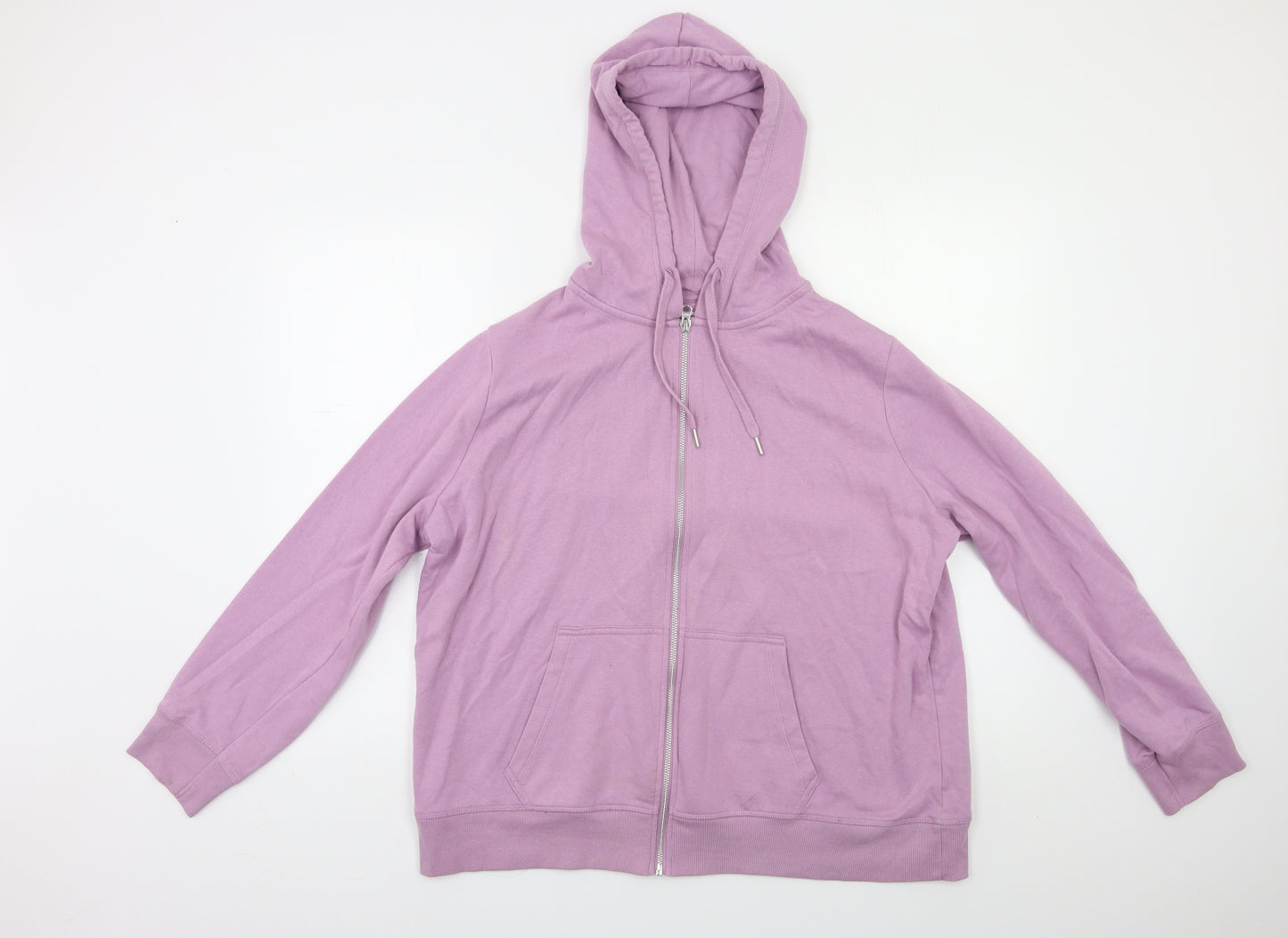 TU Womens Pink   Full Zip Hoodie Size 20