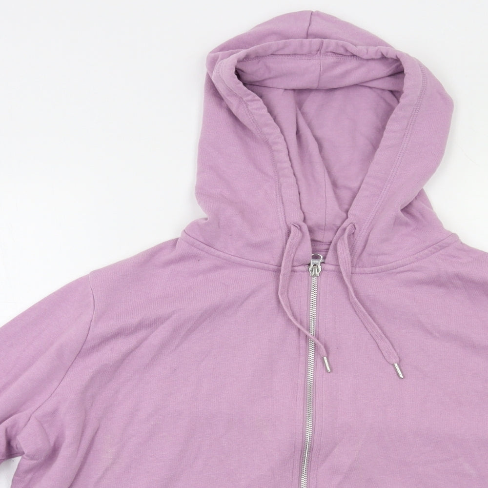TU Womens Pink   Full Zip Hoodie Size 20