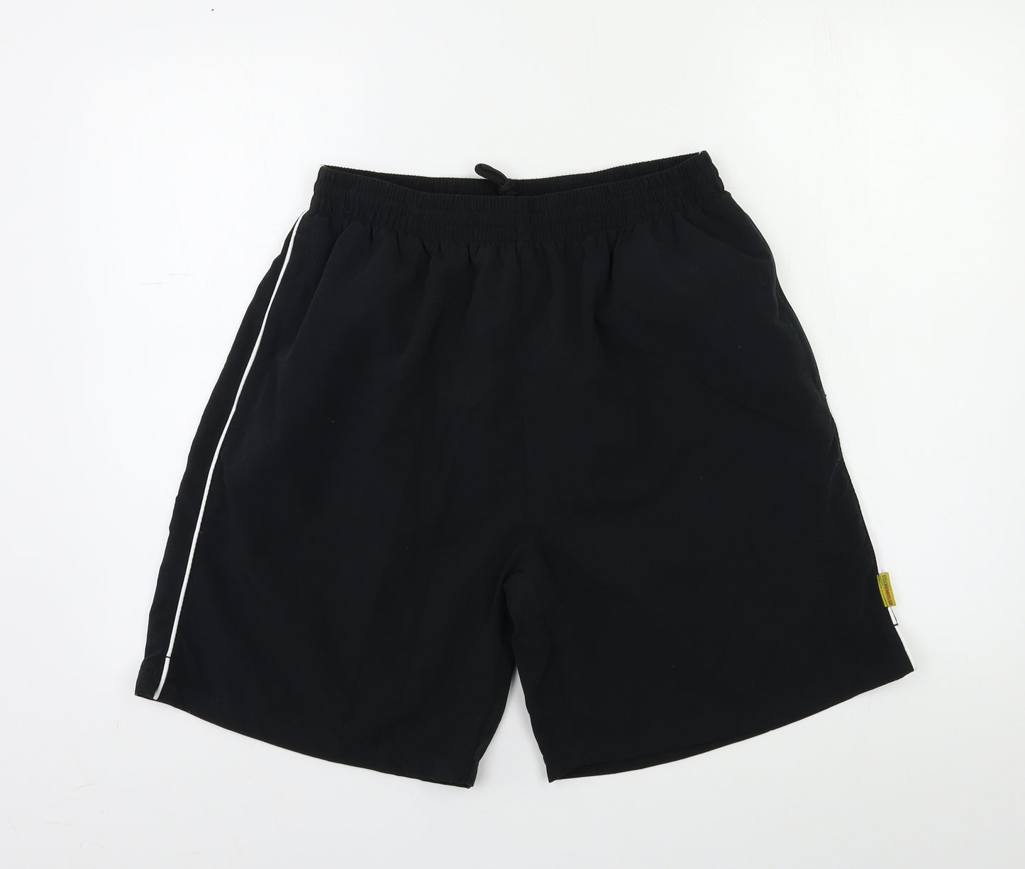 Game Gear Mens Black   Biker Shorts Size M