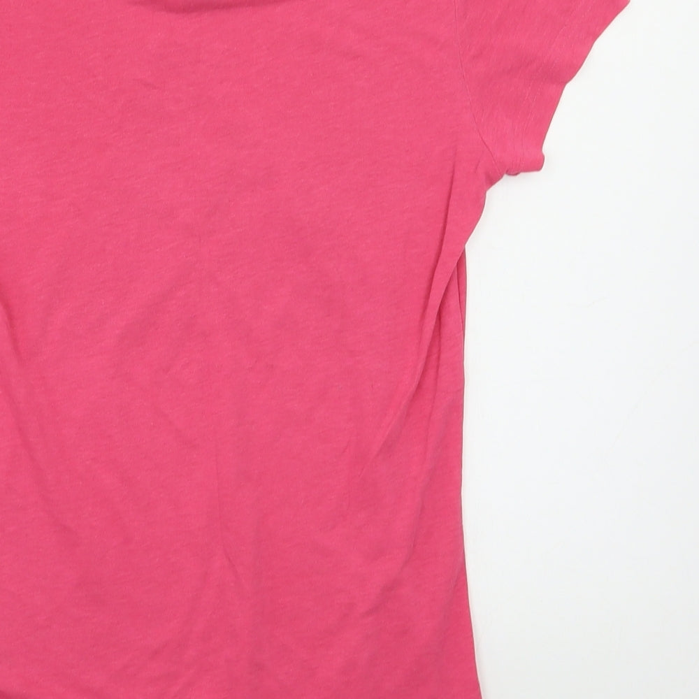 adidas Girls Pink   Basic T-Shirt Size 12 Years