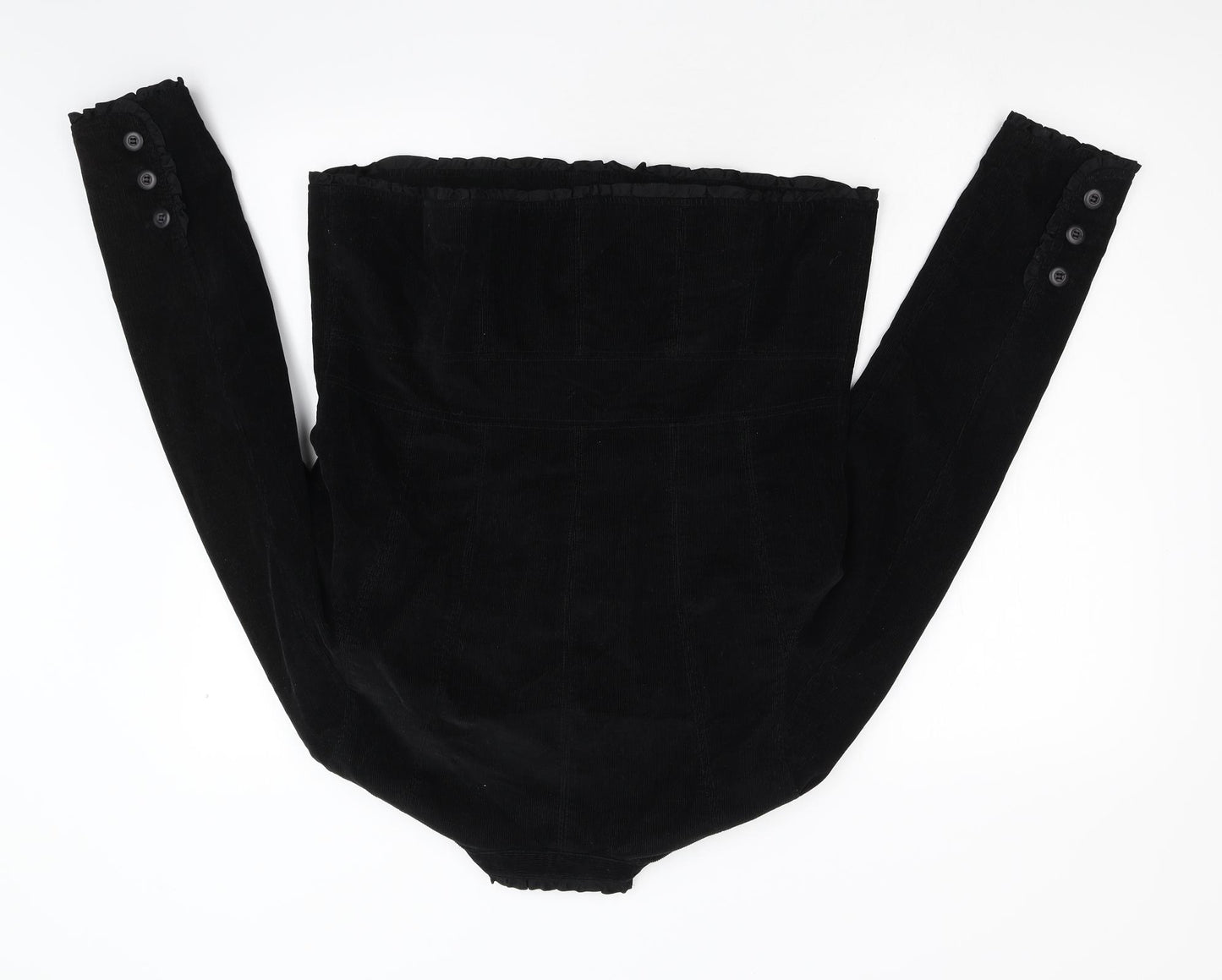 Monsoon Womens Black  Corduroy Jacket  Size 14