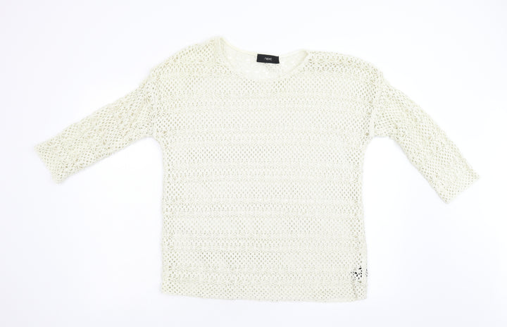 NEXT Womens Ivory   Pullover Jumper Size 14