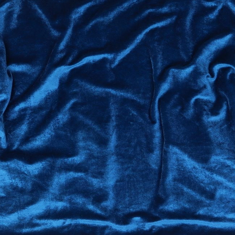 Preworn Womens Blue  Velvet Jacket  Size L
