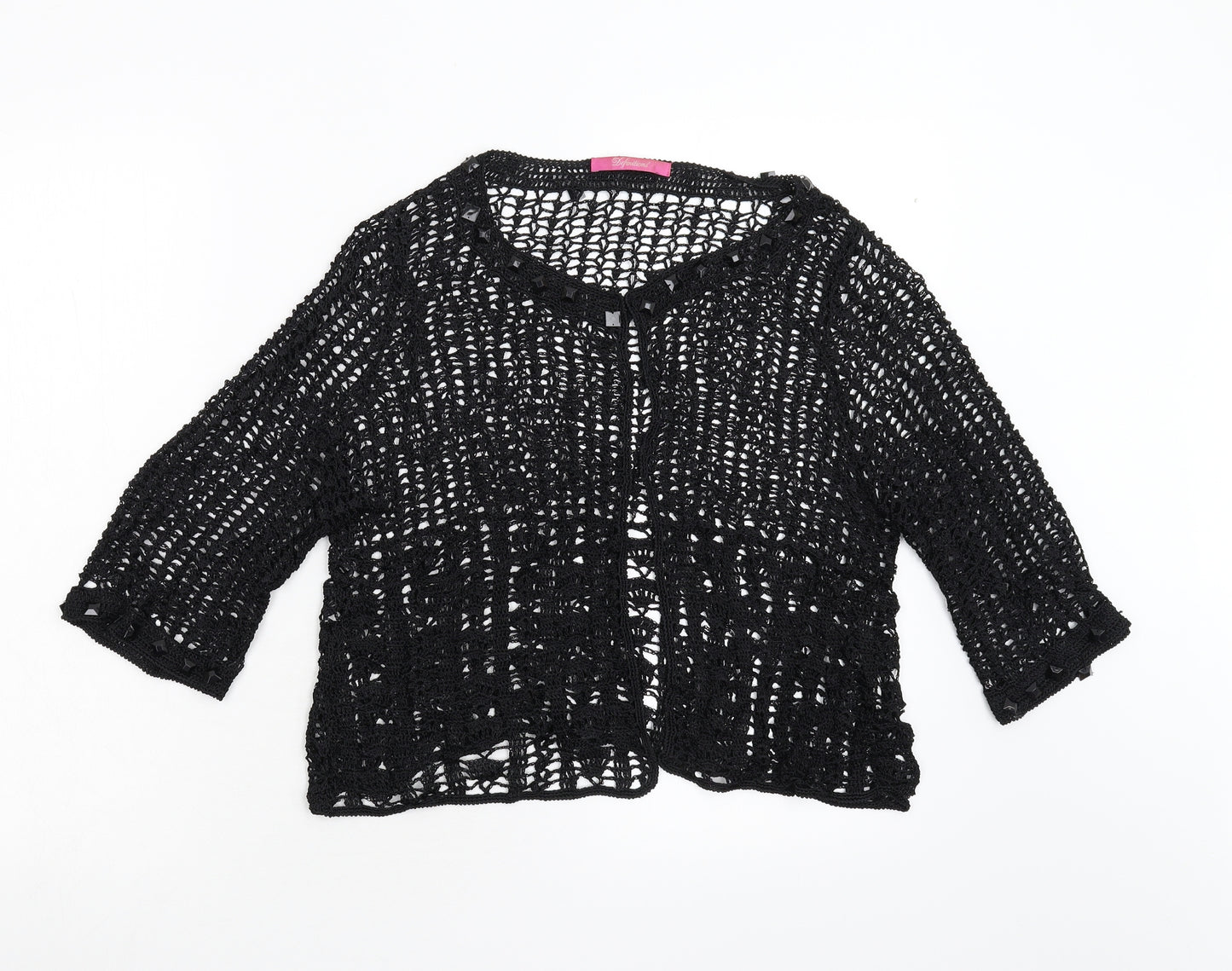 Definitions Womens Black   Cardigan Jumper Size M