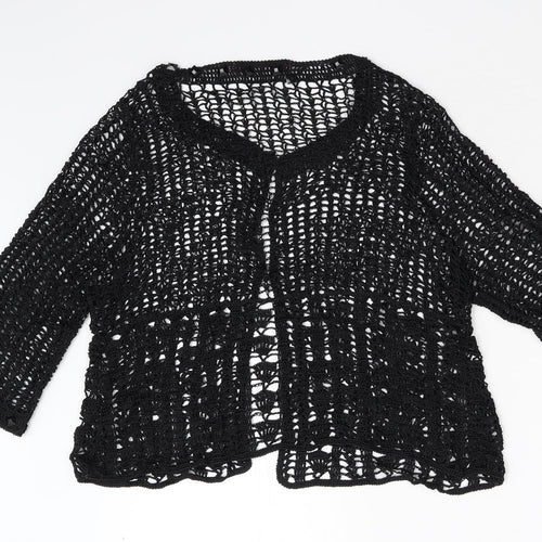 Definitions Womens Black   Cardigan Jumper Size M