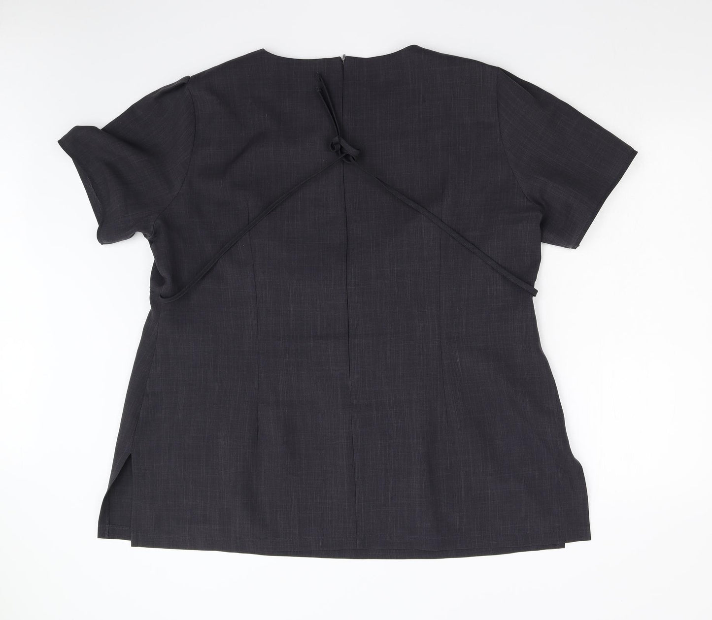 Gear Womens Grey   Basic Blouse Size 18