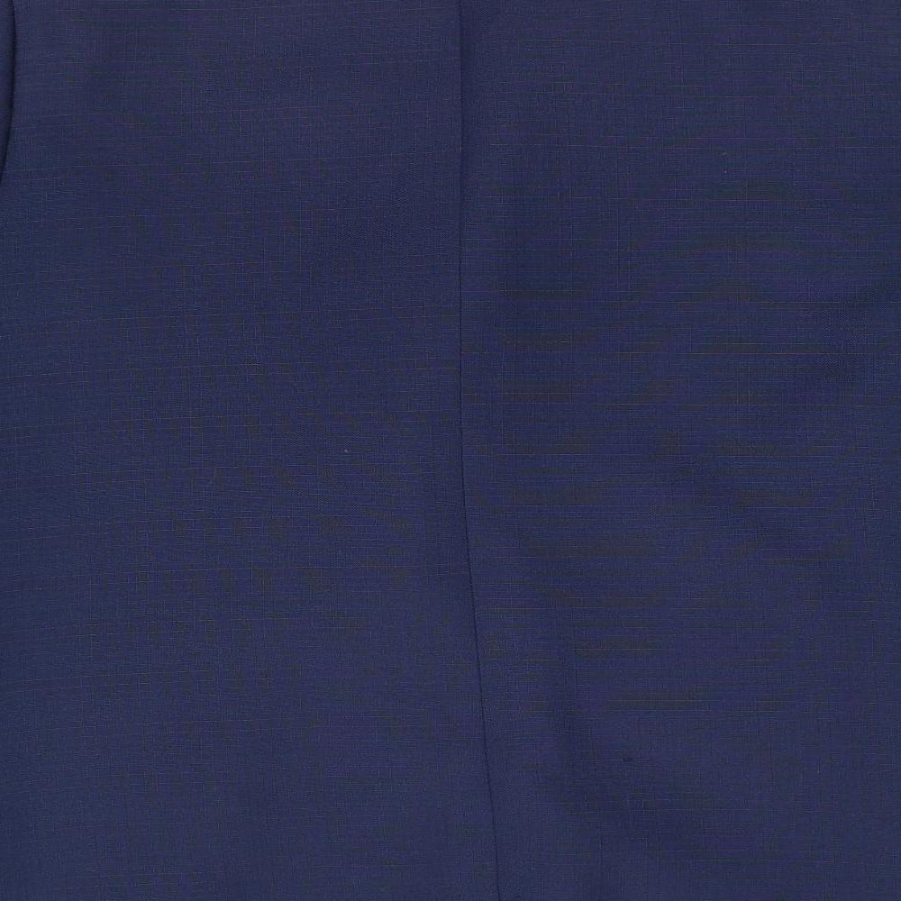 Preworn Womens Blue   Jacket Suit Jacket Size 16