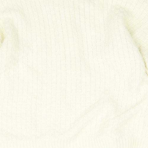 Sapphire Womens Beige  Knit Cardigan Jumper Size L