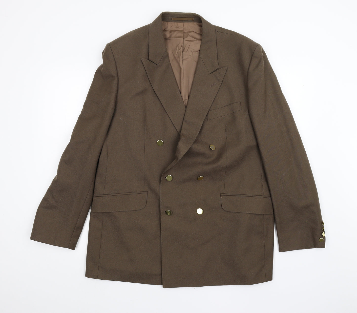 M&S Mens Brown   Jacket Suit Jacket Size 44