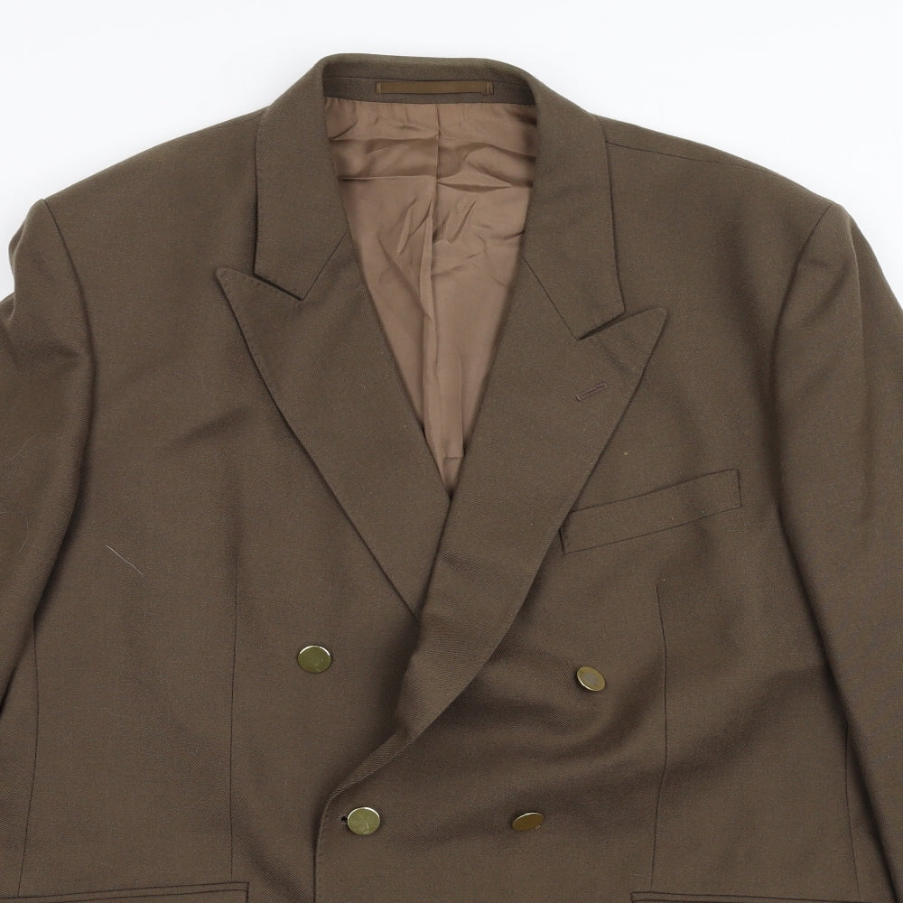 M&S Mens Brown   Jacket Suit Jacket Size 44