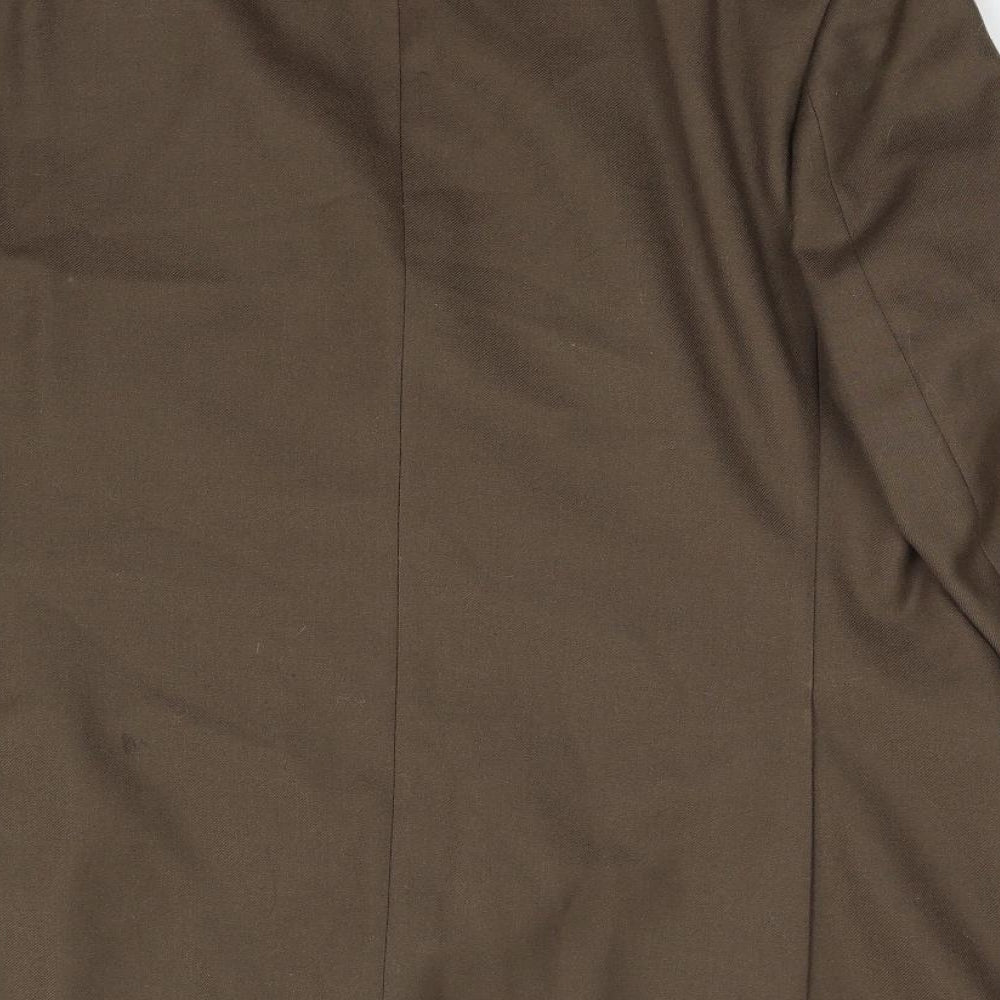 M&S Mens Brown   Jacket Suit Jacket Size 44