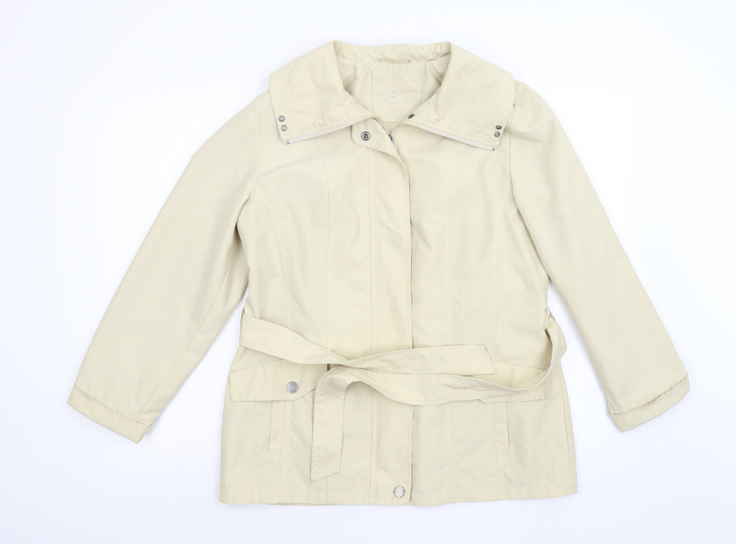 BM Womens Beige   Jacket  Size 12