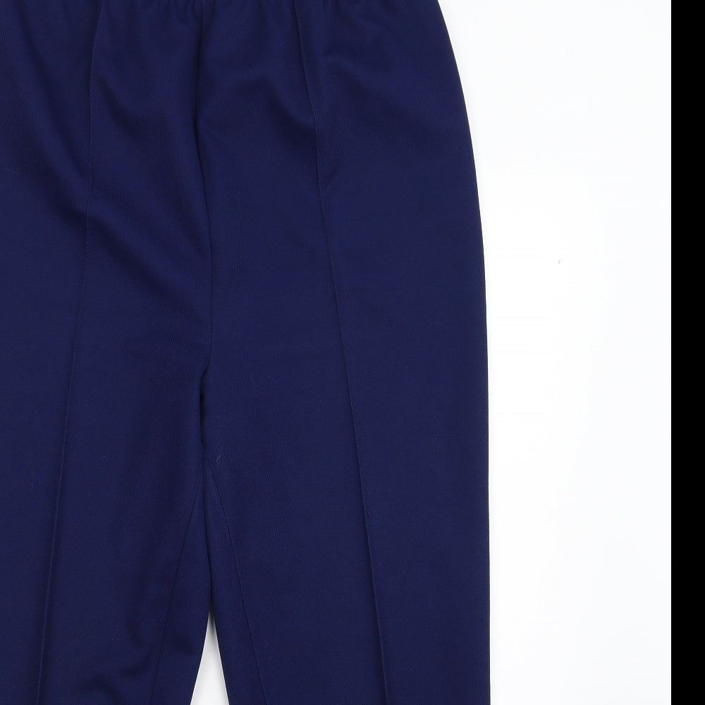 Slimma Womens Blue   Trousers  Size 16 L23 in