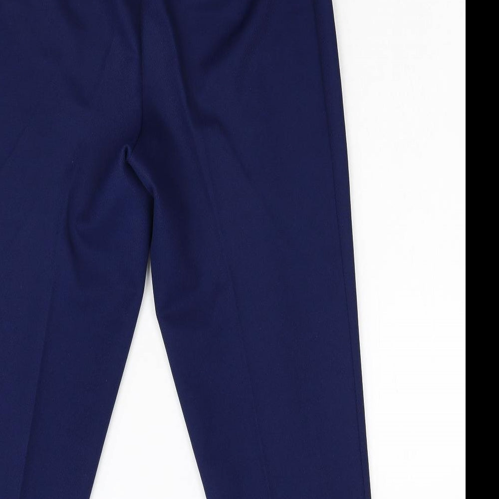 Slimma Womens Blue   Trousers  Size 16 L23 in
