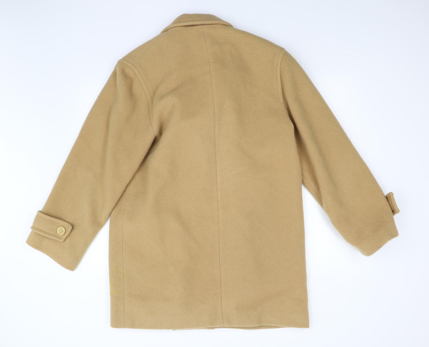 Preworn Womens Brown   Overcoat Coat Size 16