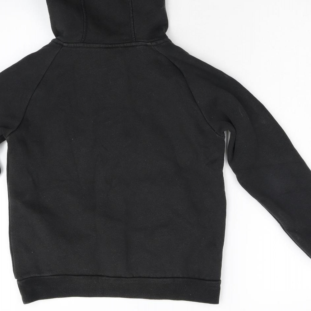 adidas Boys Black   Pullover Hoodie Size 9-10 Years