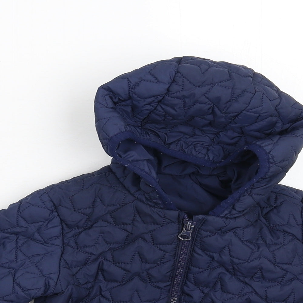 M&S Boys Blue   Jacket  Size 2-3 Years