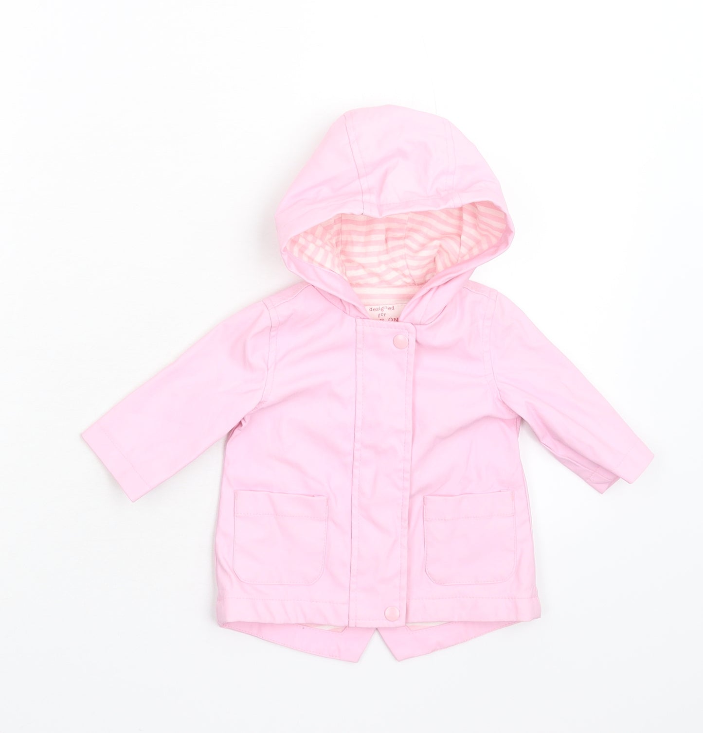 F&F Girls Pink   Jacket  Size 0-3 Months