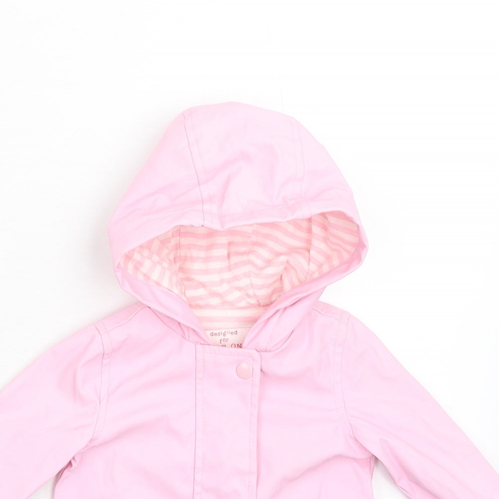 F&F Girls Pink   Jacket  Size 0-3 Months
