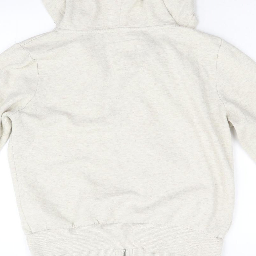 Primark Womens Beige   Full Zip Hoodie Size 12