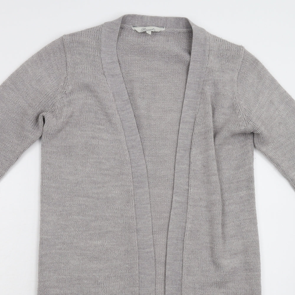 Peacock's Womens Grey   Cardigan Jumper Size S