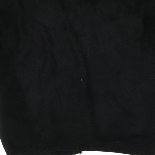Evie Womens Black  Knit Cardigan Jumper Size 10