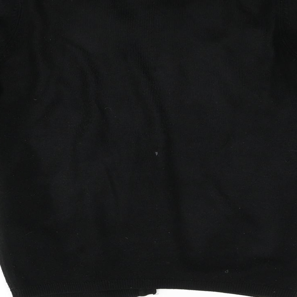 Evie Womens Black  Knit Cardigan Jumper Size 10