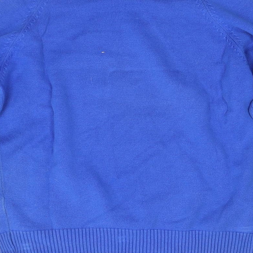 One Up Golf Mens Blue  Knit Pullover Jumper Size S
