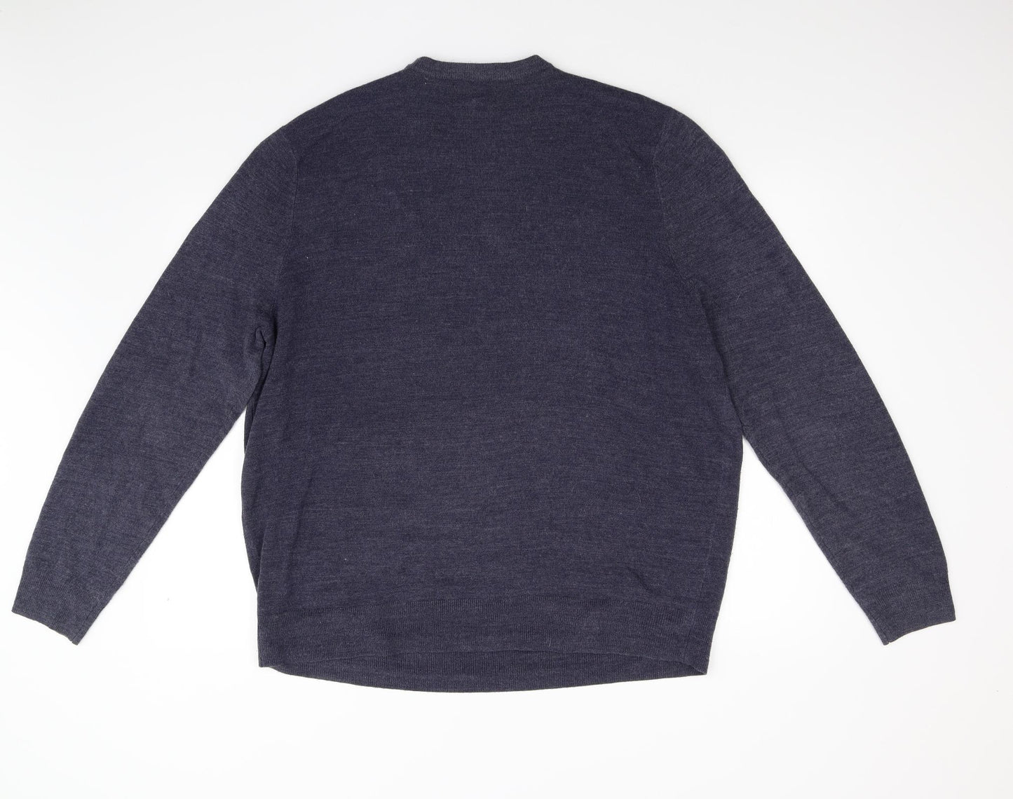 BHS Mens Blue  Knit Pullover Jumper Size XL