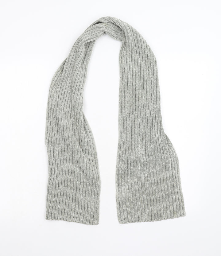 Preworn Unisex Grey  Knit  Scarf