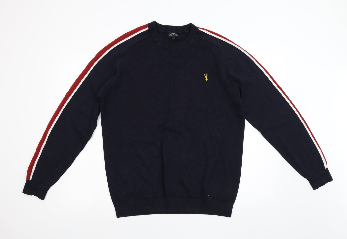 NEXT Mens Blue  Knit Pullover Jumper Size L